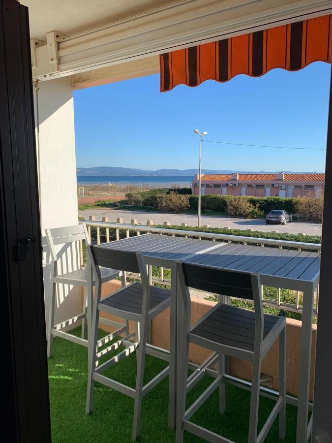 T2 Hyeres La Bergerie Vue Mer 50 M De La Plage ภายนอก รูปภาพ